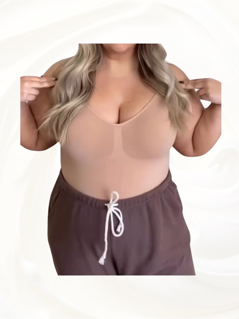 LIKE NEW! Popilush shapewear bodysuit skims dupe plus size 5XL